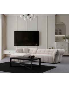 ATELIER DEL SOFA Ugaona garnitura Boxer, leva, bela