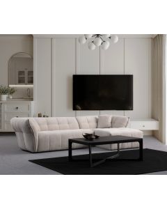 ATELIER DEL SOFA Ugaona garnitura Boxer, desna, bela