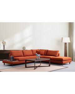 ATELIER DEL SOFA Modularna ugaona garnitura New Tulip, narandžasta