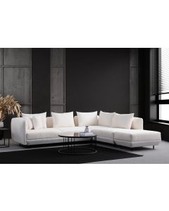 ATELIER DEL SOFA Modularna ugaona garnitura Floransa, bela