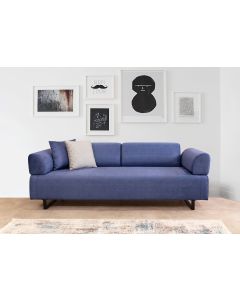 ATELIER DEL SOFA Trosed sa stočićem Infinity, plava