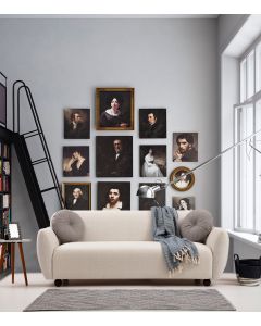 ATELIER DEL SOFA Trosed Eddy, krem