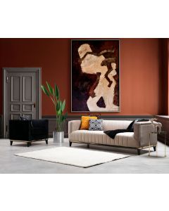 ATELIER DEL SOFA Trosed Bellino, bež