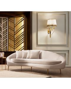 ATELIER DEL SOFA Trosed Eses Left, bež - 560ARE1348