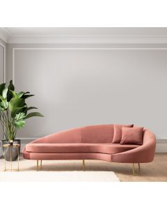 ATELIER DEL SOFA Trosed Eses Right, pink