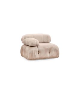 ATELIER DEL SOFA Ugaona fotelja Bubble L1, krem