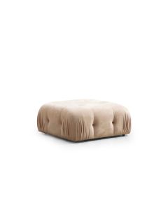 ATELIER DEL SOFA Tabure Bubble Pouffe, krem