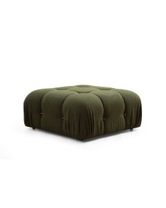 ATELIER DEL SOFA Tabure Bubble Pouffe, zelena