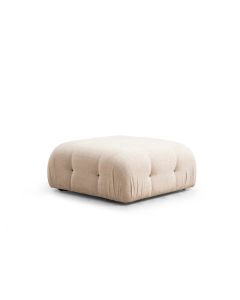 ATELIER DEL SOFA Tabure Bubble Pouffe, krem