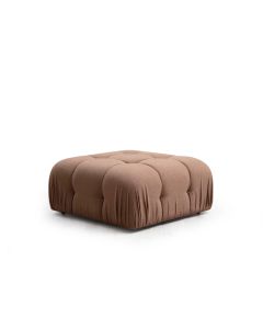 ATELIER DEL SOFA Tabure Bubble Pouffe, braon