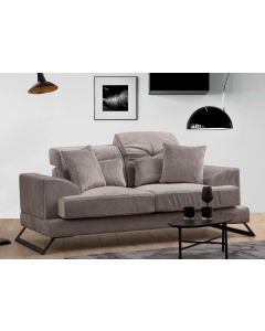 ATELIER DEL SOFA Dvosed Frido, svetlosiva