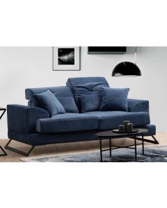 ATELIER DEL SOFA Dvosed Frido, tamnoplava