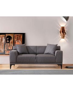 ATELIER DEL SOFA Dvosed Petra, antracit