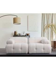ATELIER DEL SOFA Dvosed Petite 2, bela