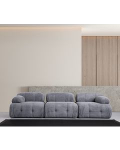 ATELIER DEL SOFA Trosed Petite 3, siva