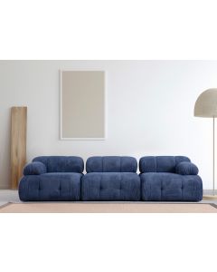 ATELIER DEL SOFA Trosed Petite 3, tamnoplava