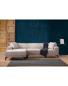ATELIER DEL SOFA Ugaona garnitura Petra L Corner, bela - 560ARE1604