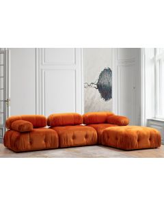 ATELIER DEL SOFA Ugaona garnitura Bubble, narandžasta - 560ARE1614