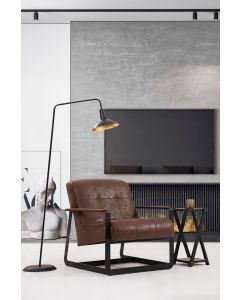 ATELIER DEL SOFA Fotelja Darius, braon - 560ARE1726