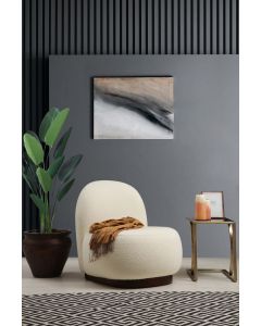 ATELIER DEL SOFA Fotelja Tina, bela - 560ARE1736