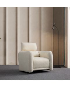 ATELIER DEL SOFA Fotelja Boston, bela