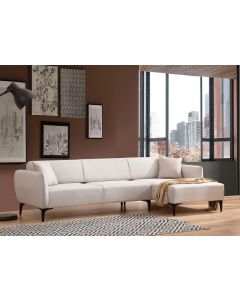 ATELIER DEL SOFA Ugaona garnitura Belissimo, desna, bela