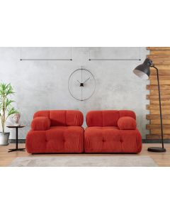 ATELIER DEL SOFA Dvosed Doblo, crvena