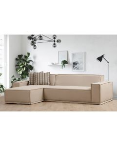 ATELIER DEL SOFA Ugaona garnitura Lego, krem