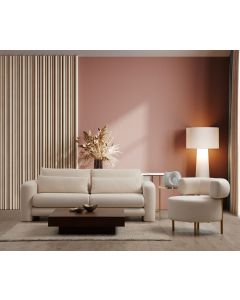 ATELIER DEL SOFA Dvosed Lily, krem