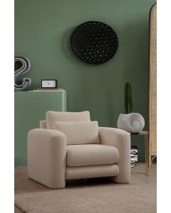 ATELIER DEL SOFA Fotelja Lily Wing, krem