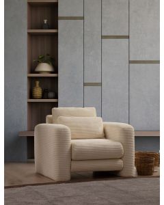 ATELIER DEL SOFA Fotelja Lily Wing, bež