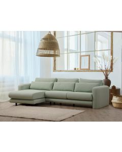 ATELIER DEL SOFA Ugaona garnitura Lily, leva, zelena