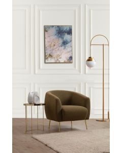 ATELIER DEL SOFA Fotelja Eses Wing, zelena