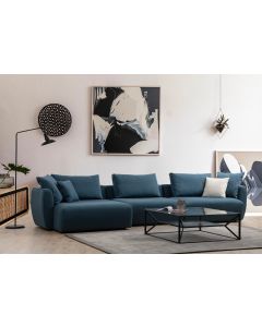 ATELIER DEL SOFA Ugaona garnitura Maya 1, plava