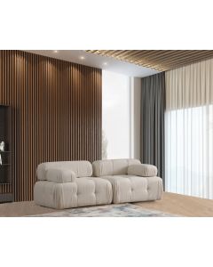 ATELIER DEL SOFA Dvosed Doblo Bouclette L1-1R, krem