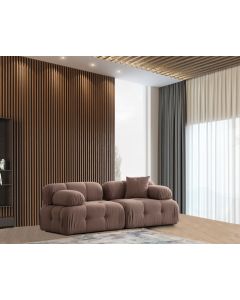 ATELIER DEL SOFA Dvosed Doblo Bouclette L1-1R, kapućino