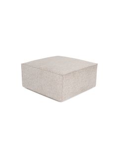 ATELIER DEL SOFA Tabure Lora Pouffe, krem