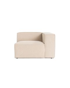 ATELIER DEL SOFA Ugaona fotelja Lora 1R, breskva