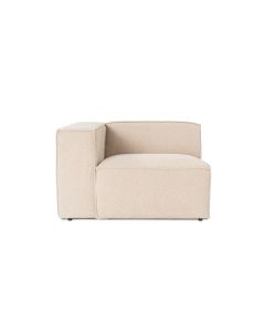 ATELIER DEL SOFA Ugaona fotelja Lora L1, breskva