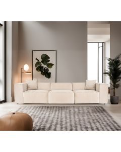 ATELIER DEL SOFA Trosed Lora, krem