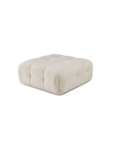ATELIER DEL SOFA Tabure Doblo Pouffe, krem