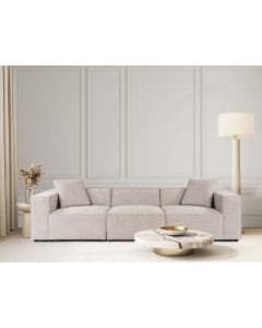 ATELIER DEL SOFA Trosed Lora, svetlo braon