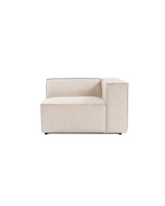 ATELIER DEL SOFA Ugaona fotelja Lora 1R, svetlo braon