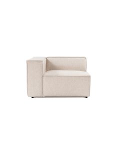 ATELIER DEL SOFA Ugaona fotelja Lora L1, svetlo braon