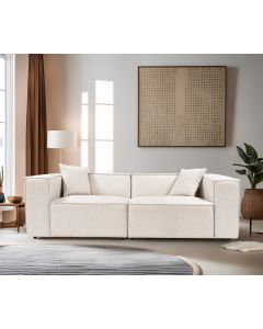 ATELIER DEL SOFA Dvosed Lora, svetlo braon