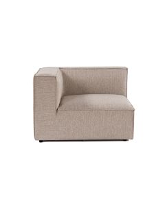 ATELIER DEL SOFA Ugaona fotelja Sora L1, leva, bež