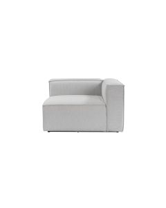 ATELIER DEL SOFA Ugaona fotelja Fora 1R, desna, svetlosiva
