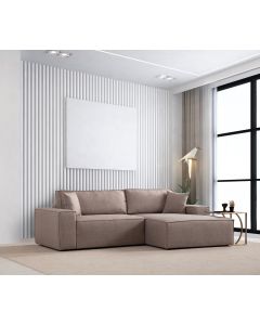 ATELIER DEL SOFA Ugaona garnitura Pırlo, desna, braon