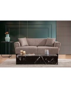 ATELIER DEL SOFA Dvosed Hamlet, svetlobraon