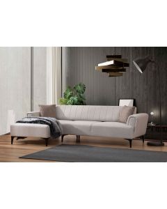 ATELIER DEL SOFA Ugaona garnitura Hamlet, leva, krem